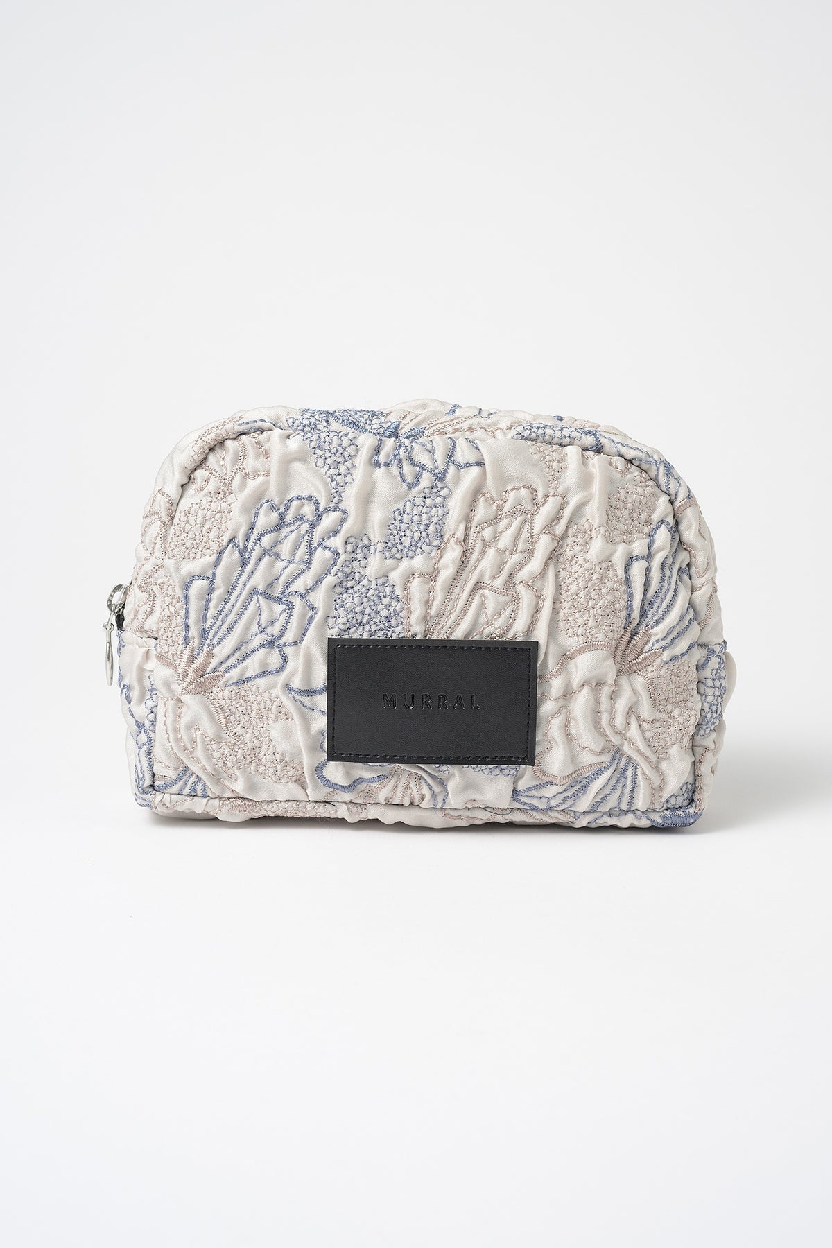 Quartz embroidery pouch (Ivory)