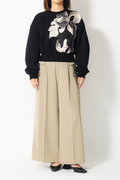 MURRAL Patchwork embroidered sweatshirt (Grage)