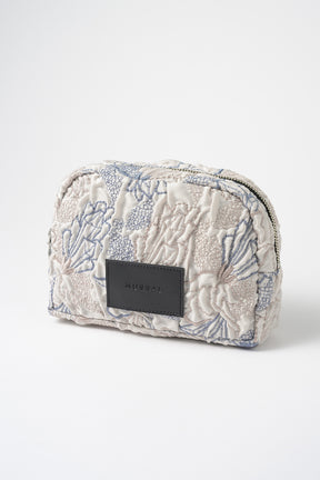 Quartz embroidery pouch (Ivory)