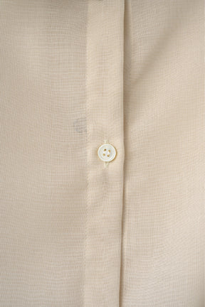 Float hood Shirt (Beige)