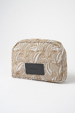 Thawing embroidery pouch (Ivory)