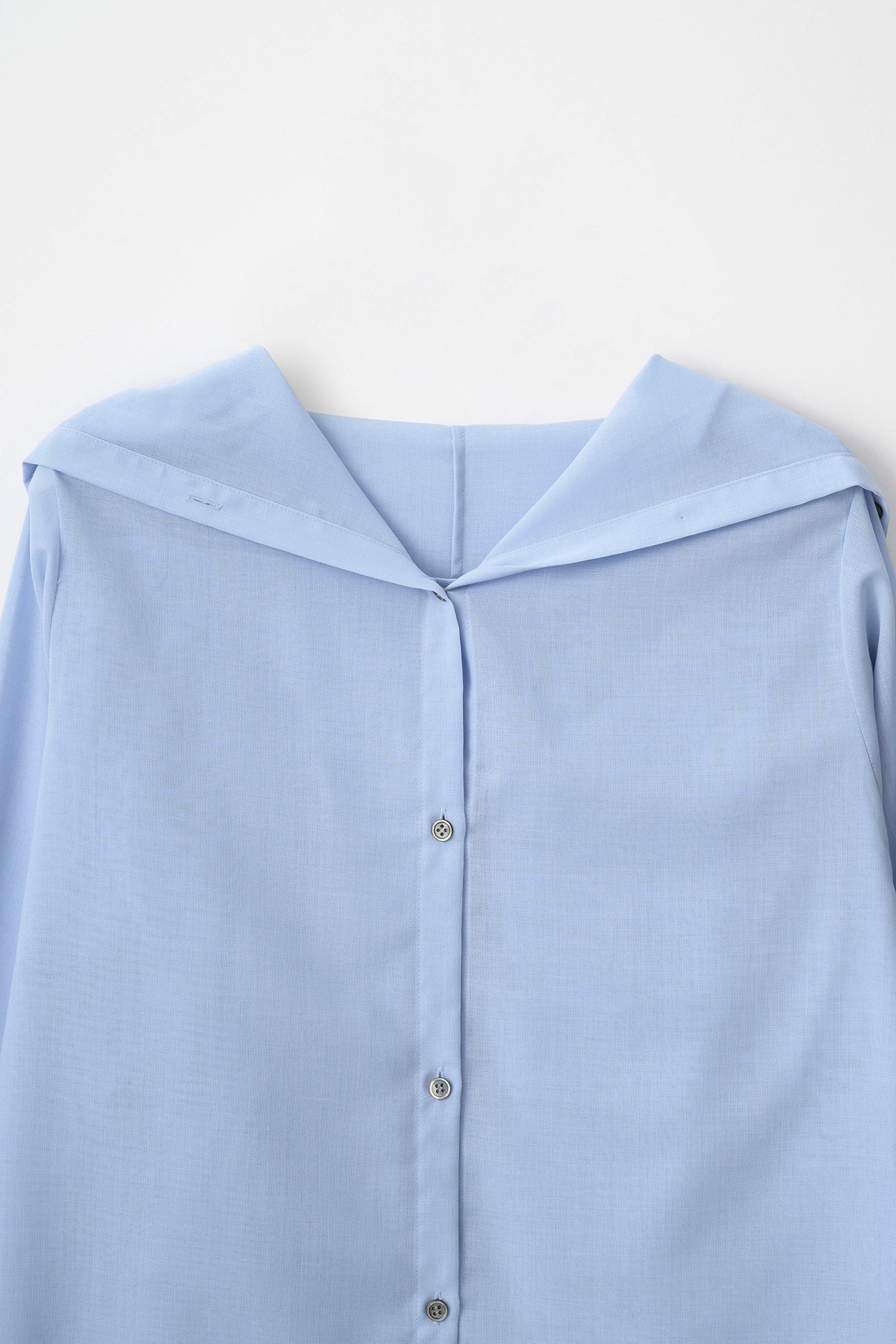 Float hood Shirt (Light blue)