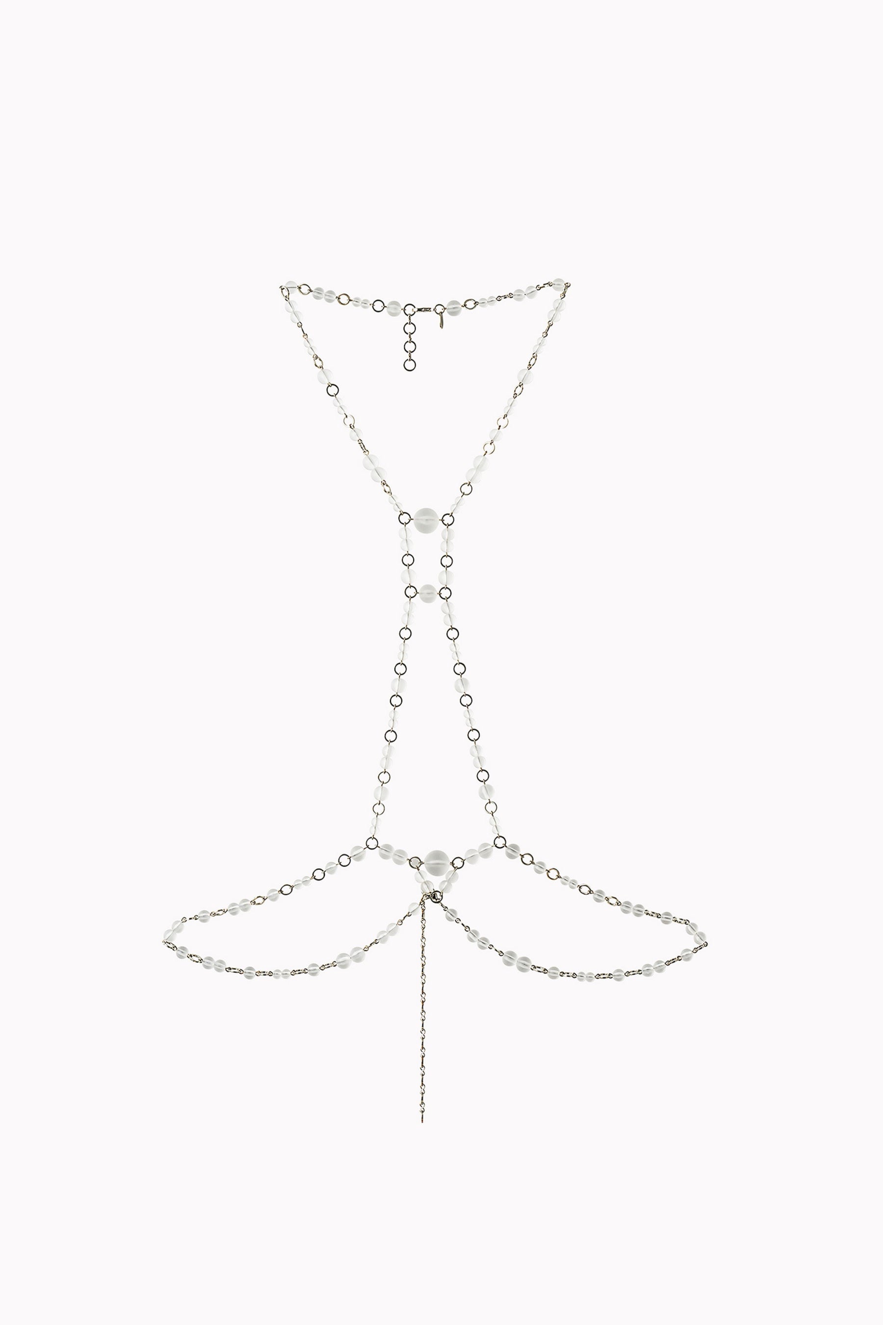 Petal collar lace dress set (Black)