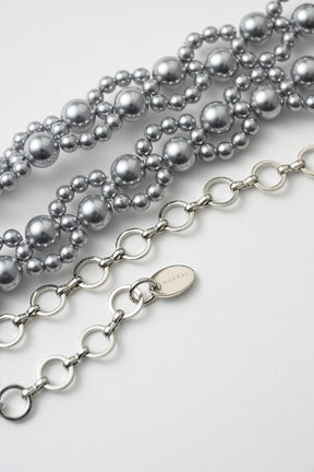 Grain pearl belt (Gray)