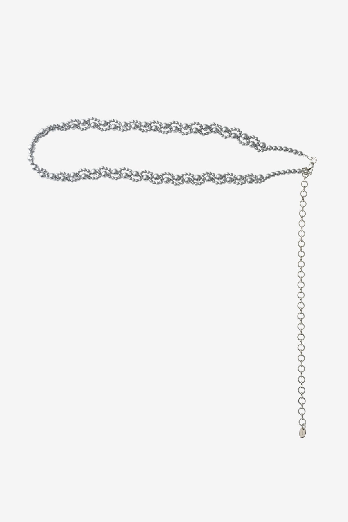 Grain pearl belt (Gray)