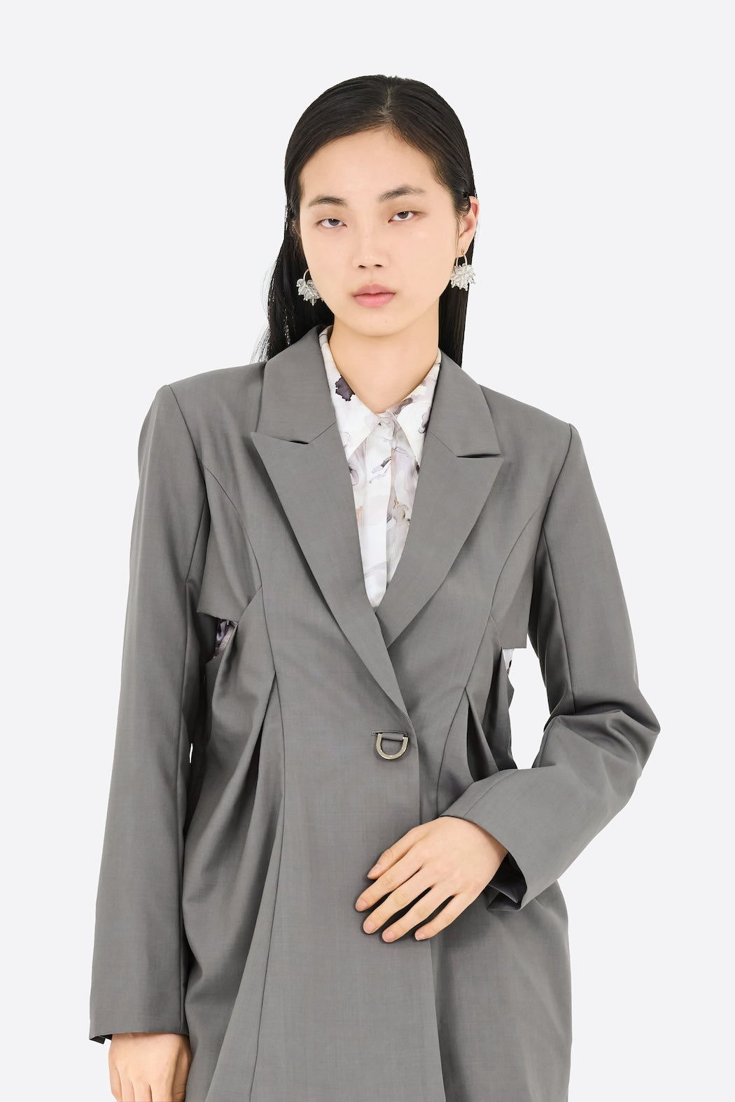 Peephole jacket (Gray)