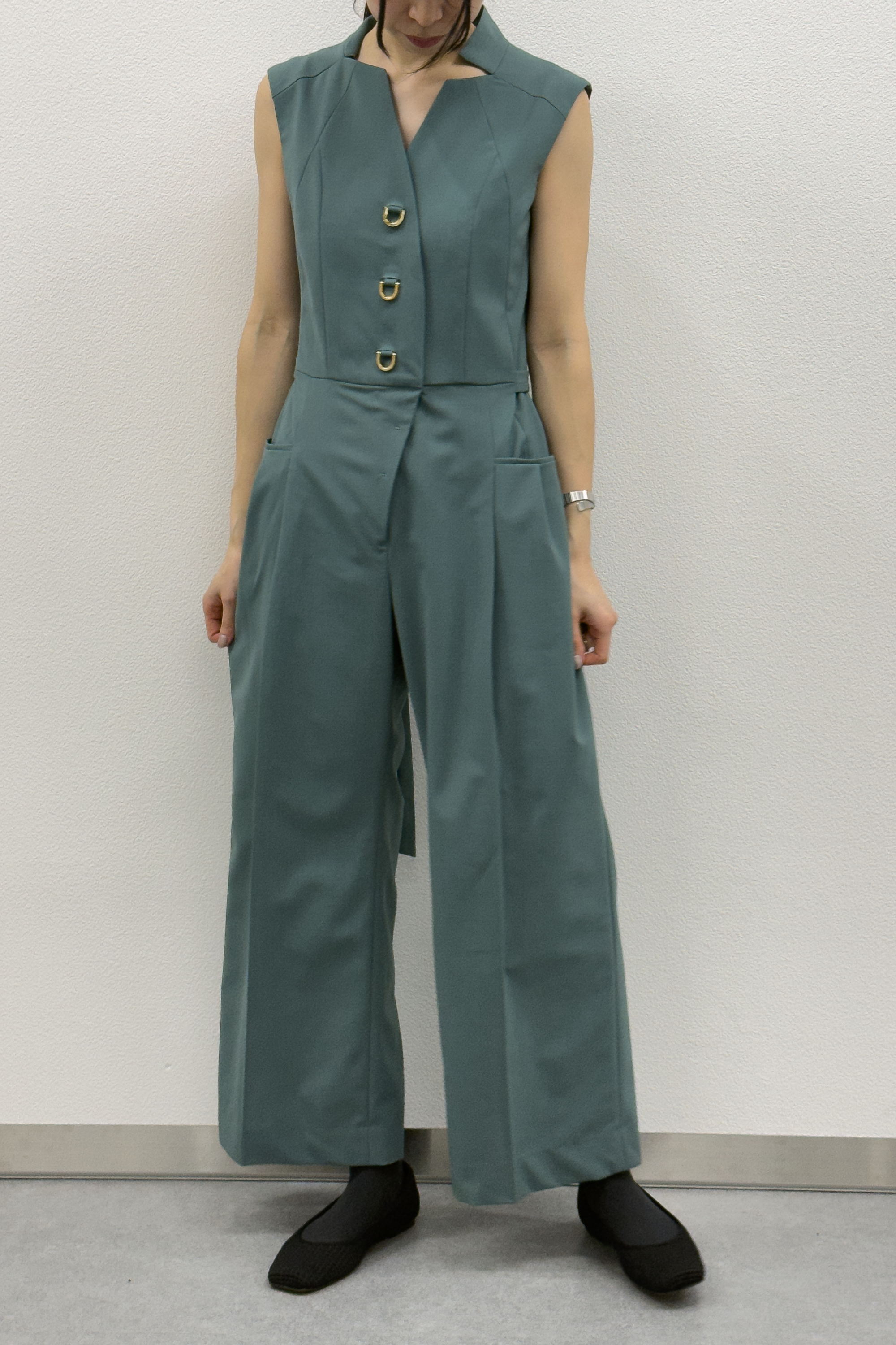 MURRAL Branching jumpsuit (Black)