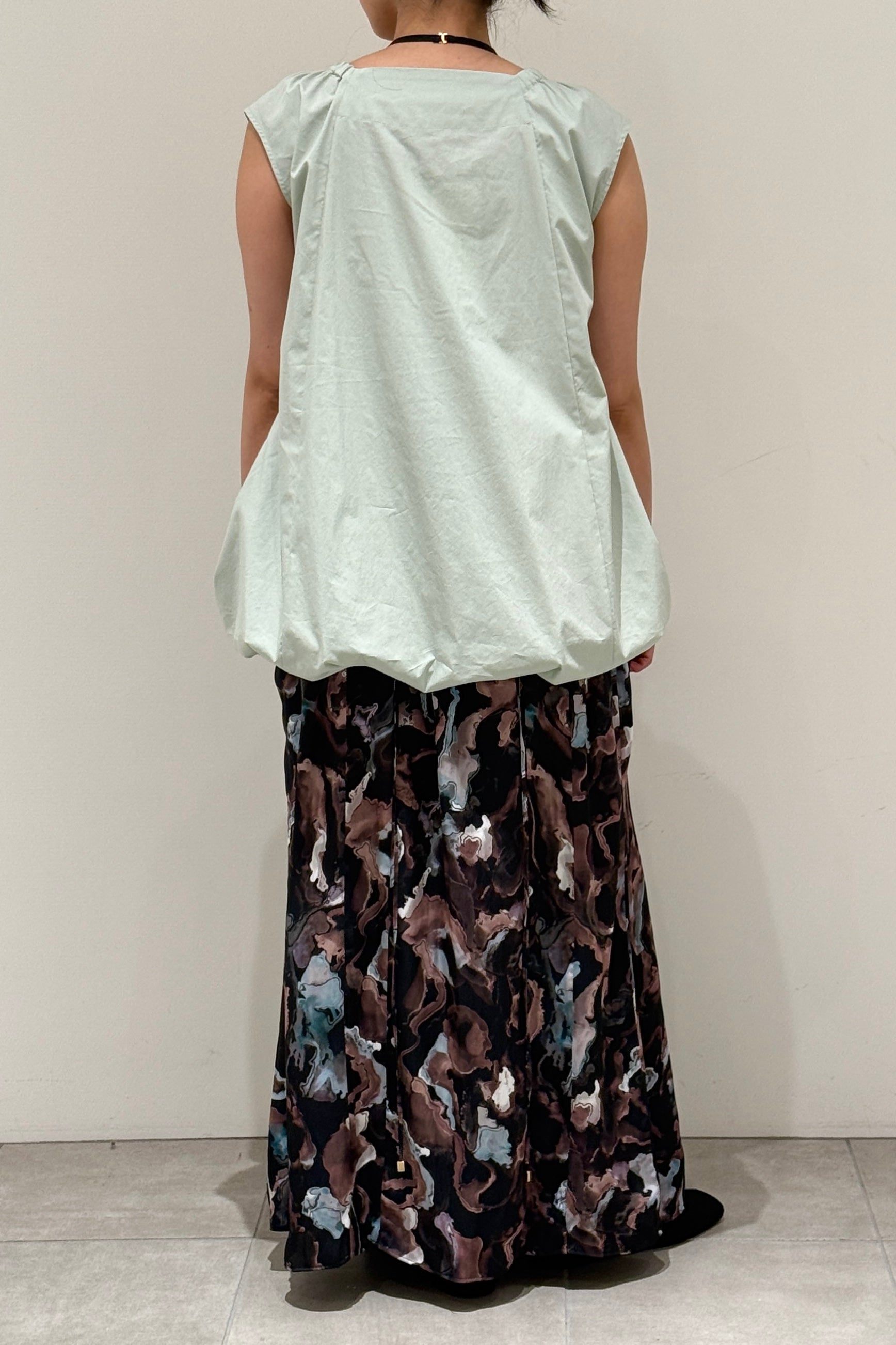 MURRAL Blumenbachia gathered tops (Mint)