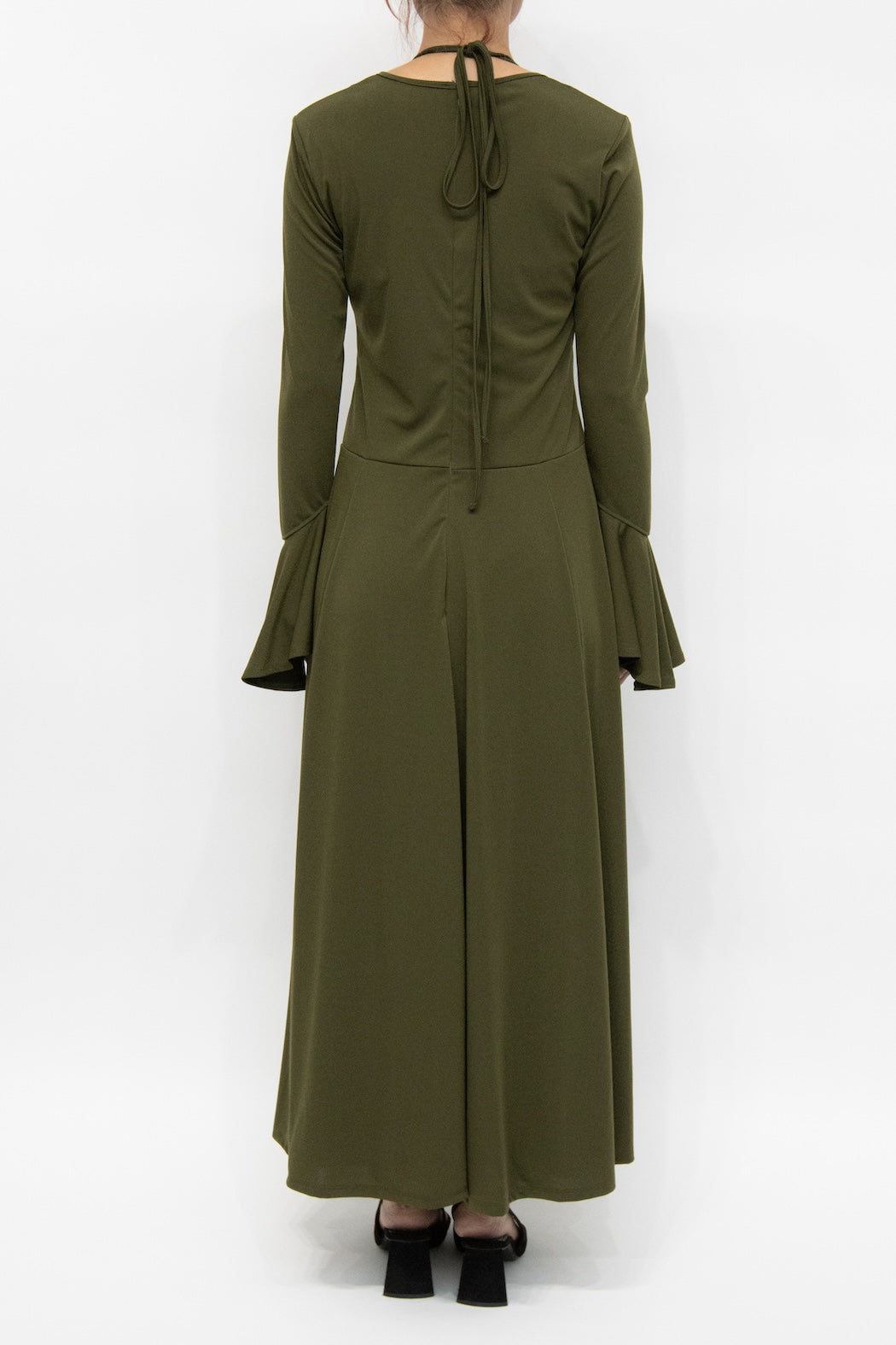 MURRAL Calm jersey dress (Khaki)