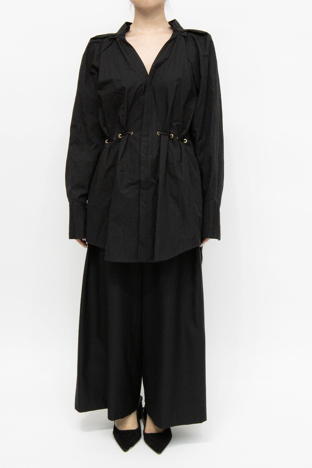 MURRAL Ivy wool culottes (Black)