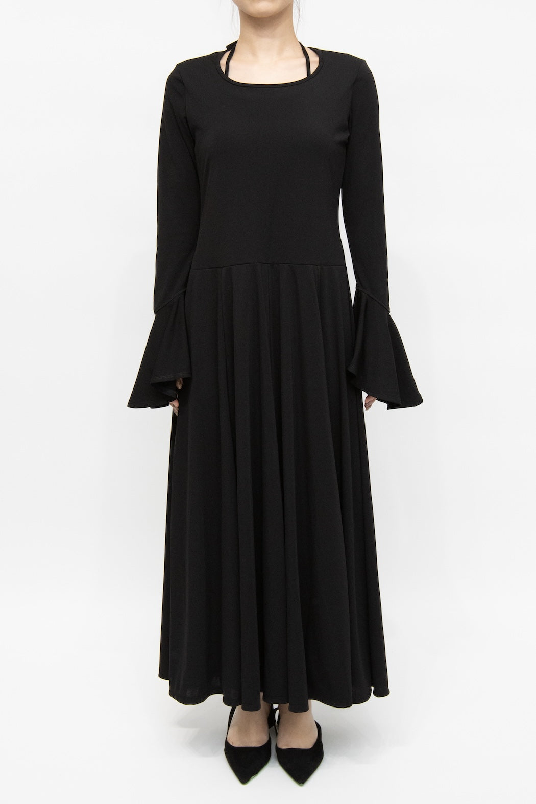 MURRAL Calm jersey dress (Black)