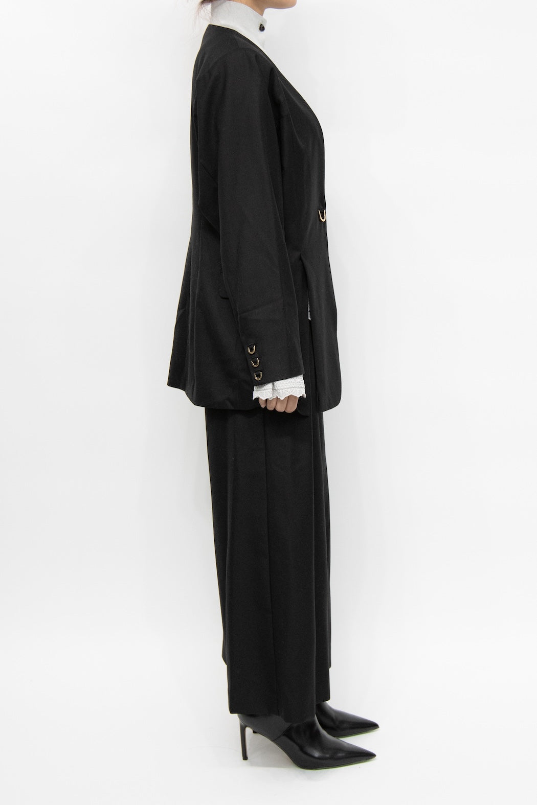 MURRAL Ivy wool culottes (Black)