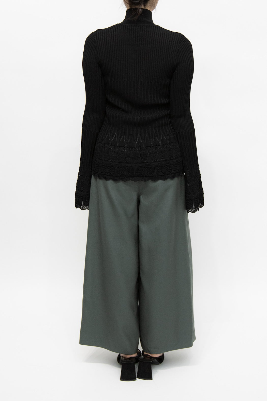 MURRAL Ivy wool culottes (Black)