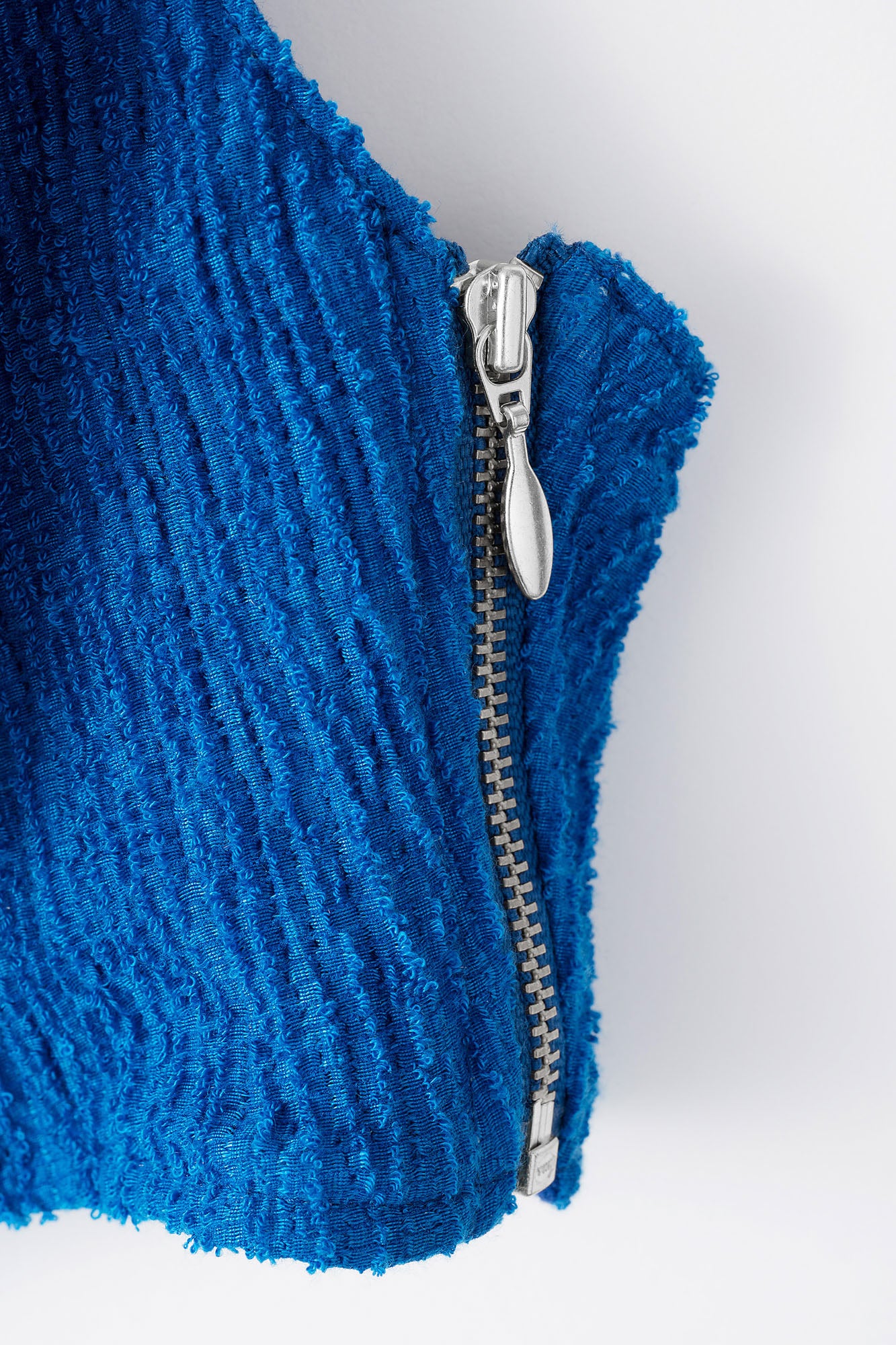 Unevenness bra top (Blue)