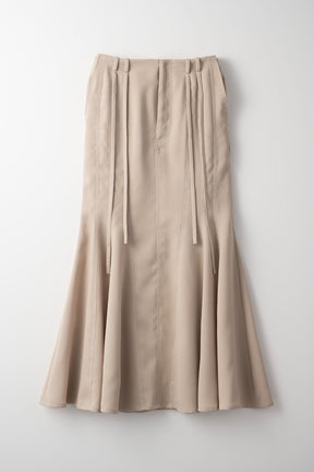 Umbrella mermaid skirt (Beige)