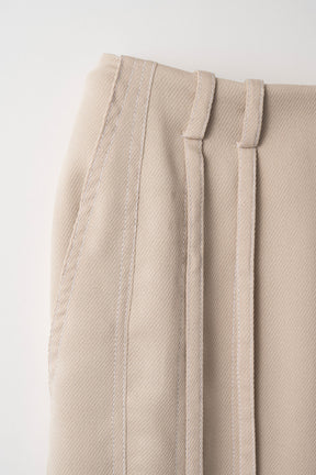 Umbrella mermaid skirt (Beige)