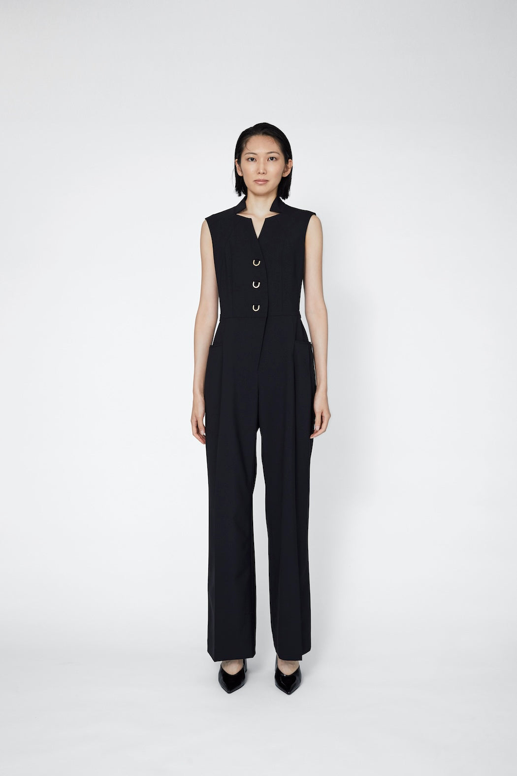 Branching jumpsuit (Black)