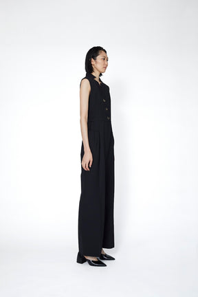 Branching jumpsuit (Black)