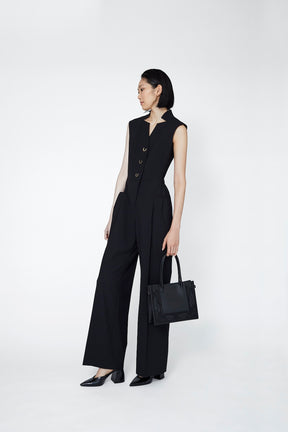 Branching jumpsuit (Black)