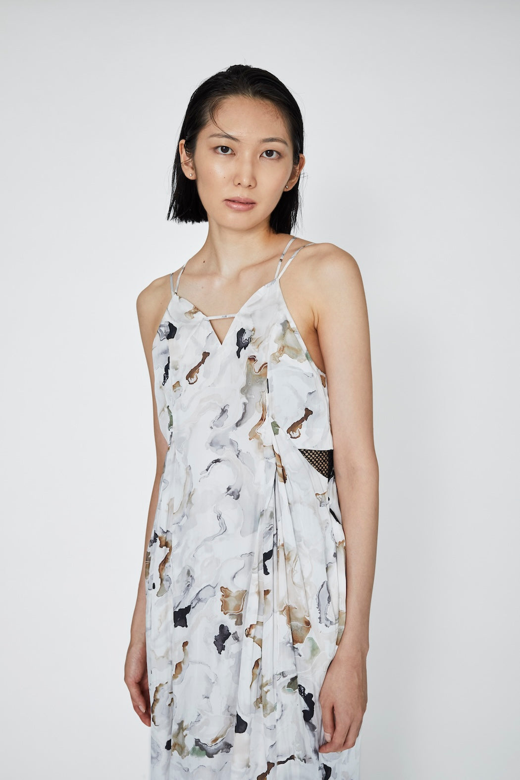 Dipsacus camisole dress (White)