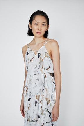 Dipsacus camisole dress (White)