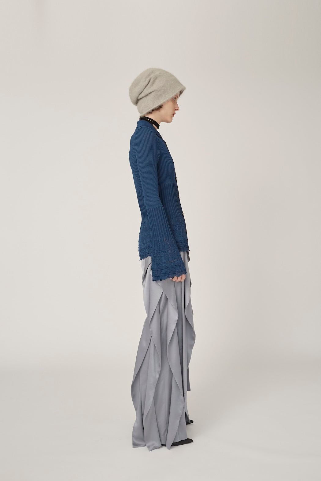 Rippling slacks (Gray)