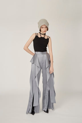 Rippling slacks (Gray)