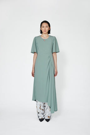 Fabaceae jersey dress (Mint)