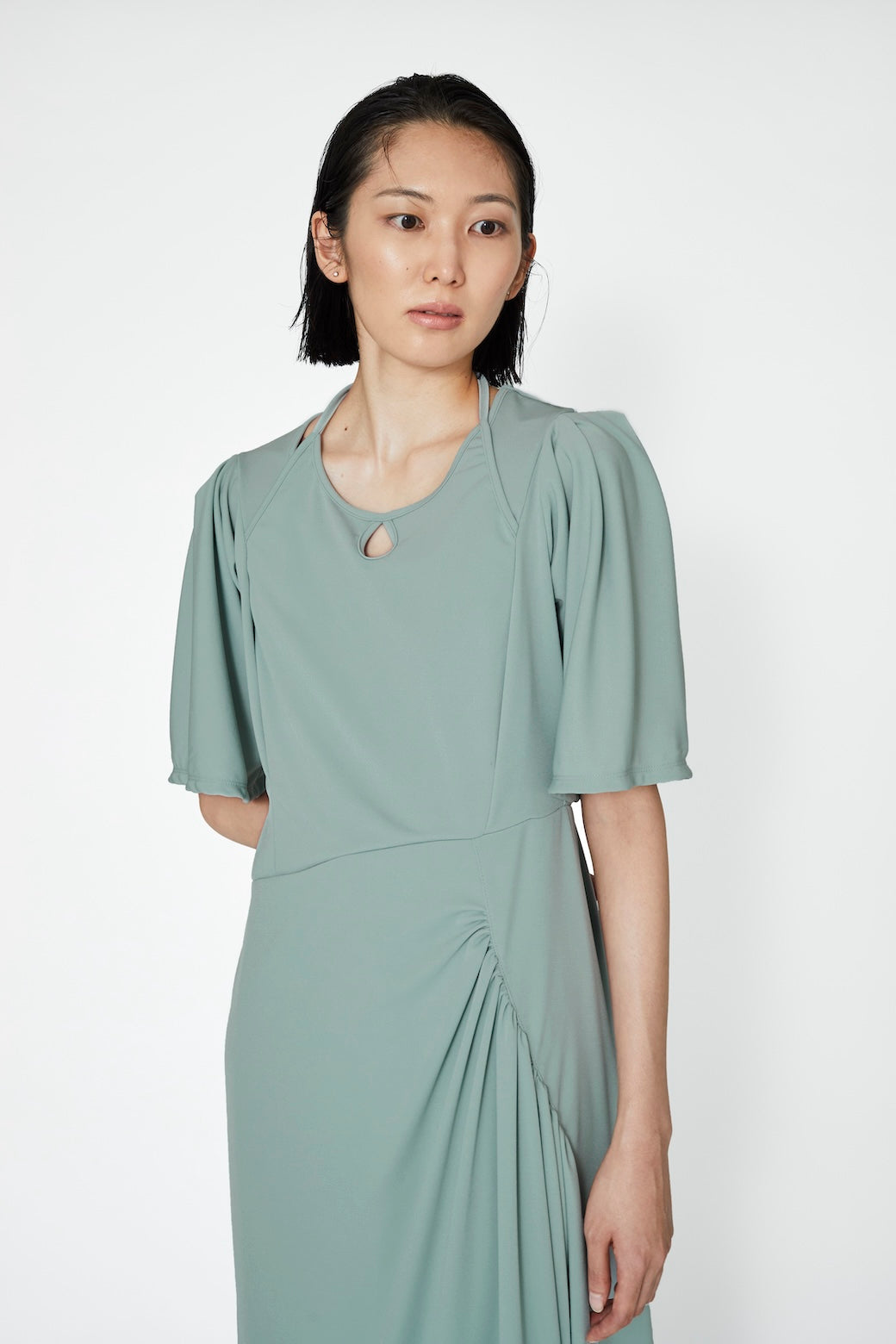 Fabaceae jersey dress (Mint)