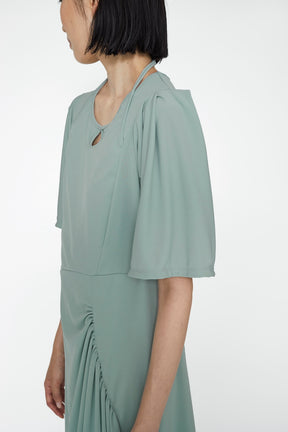 Fabaceae jersey dress (Mint)