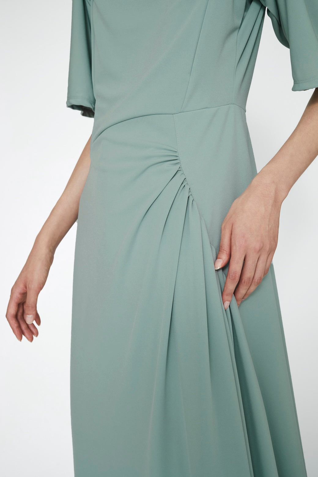 Fabaceae jersey dress (Mint)