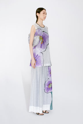 "Poppy" drawing tops (Ivory)