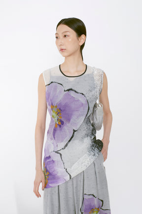 「Poppy」 寬褲繪圖（象牙色）