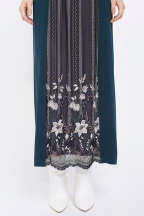 Classic lace dress (Green)
