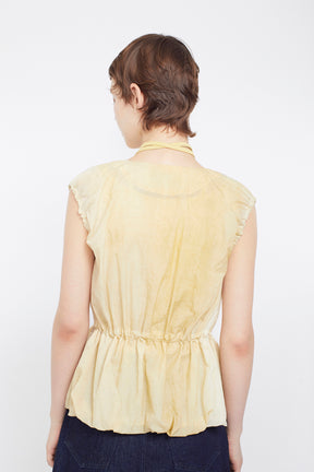 Radiance sleeveless tops (Yellow)