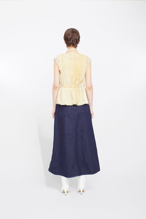 Radiance sleeveless tops (Yellow)