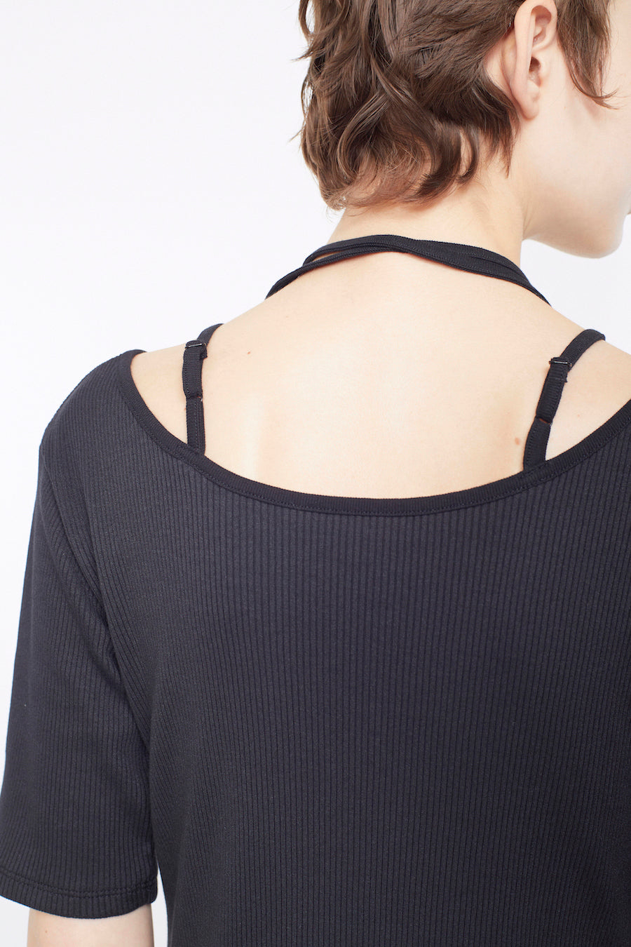 Ivy halfsleeve dress (Black)