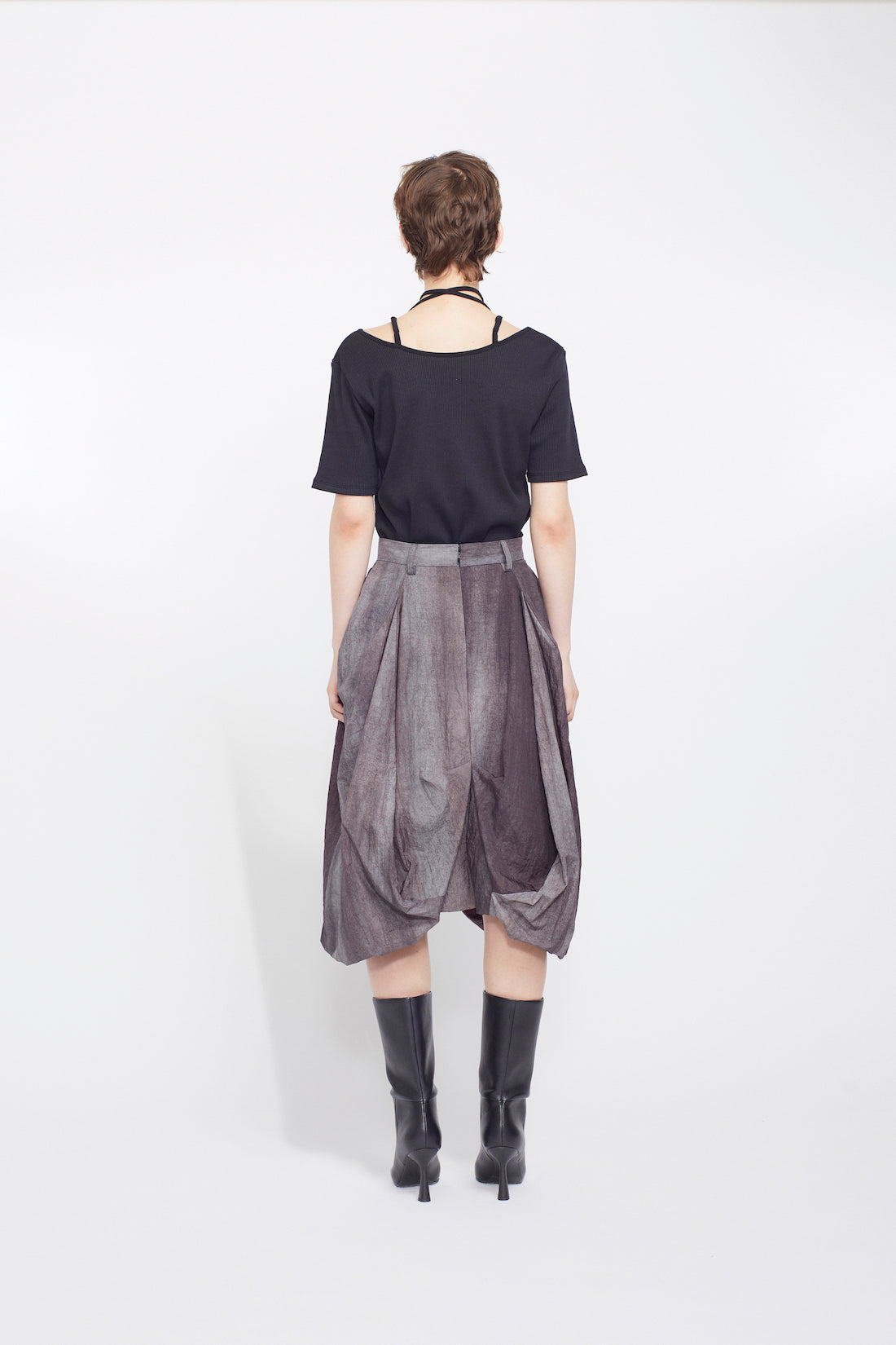 Ivy halfsleeve tops (Black)