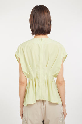 Glimmer embroidered tops (Yellow)