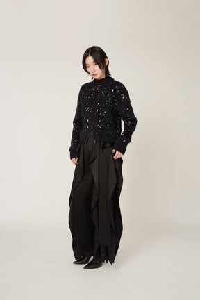 Rippling slacks (Black)