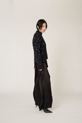 Rippling slacks (Black)