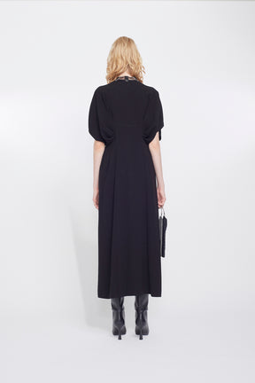 Classic lace dress (Black)