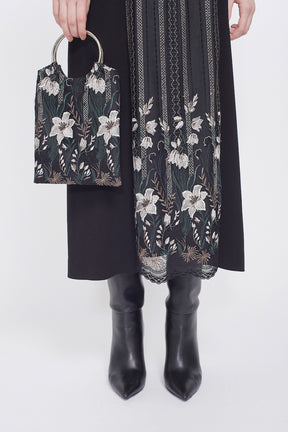 Classic lace dress (Black)