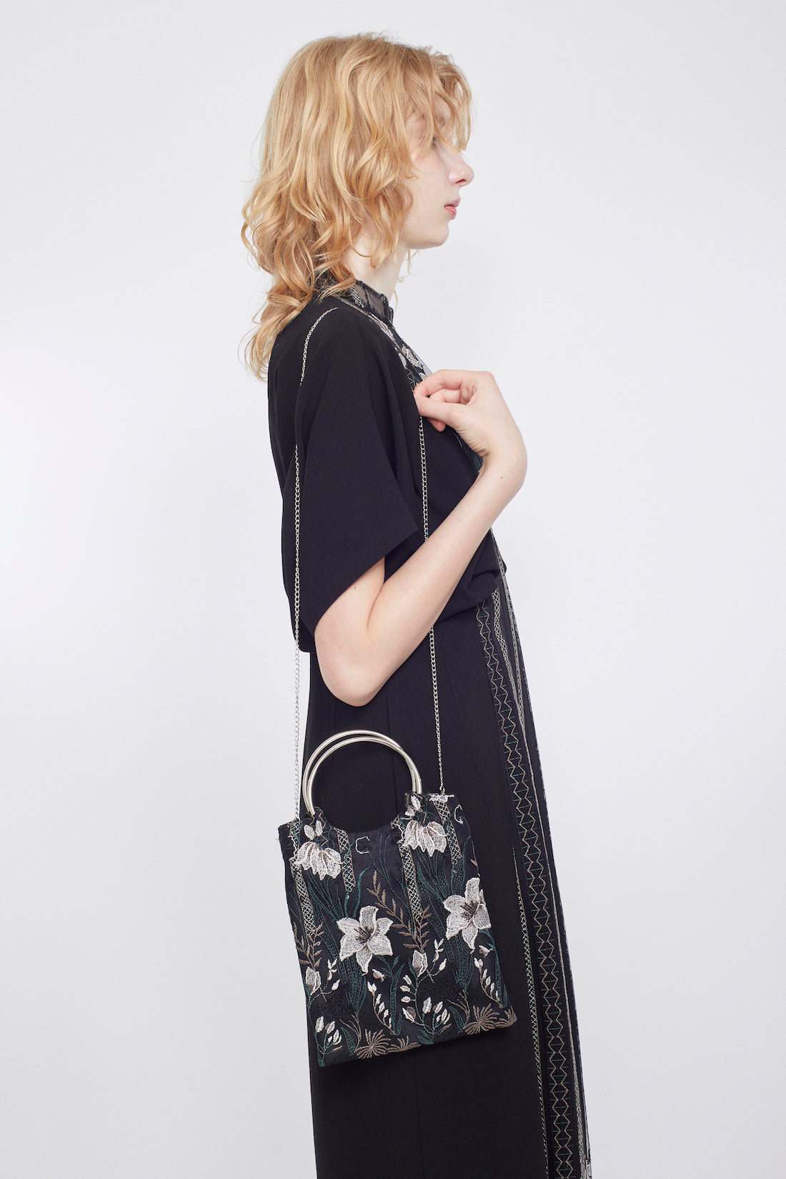Classic lace bag (Black)
