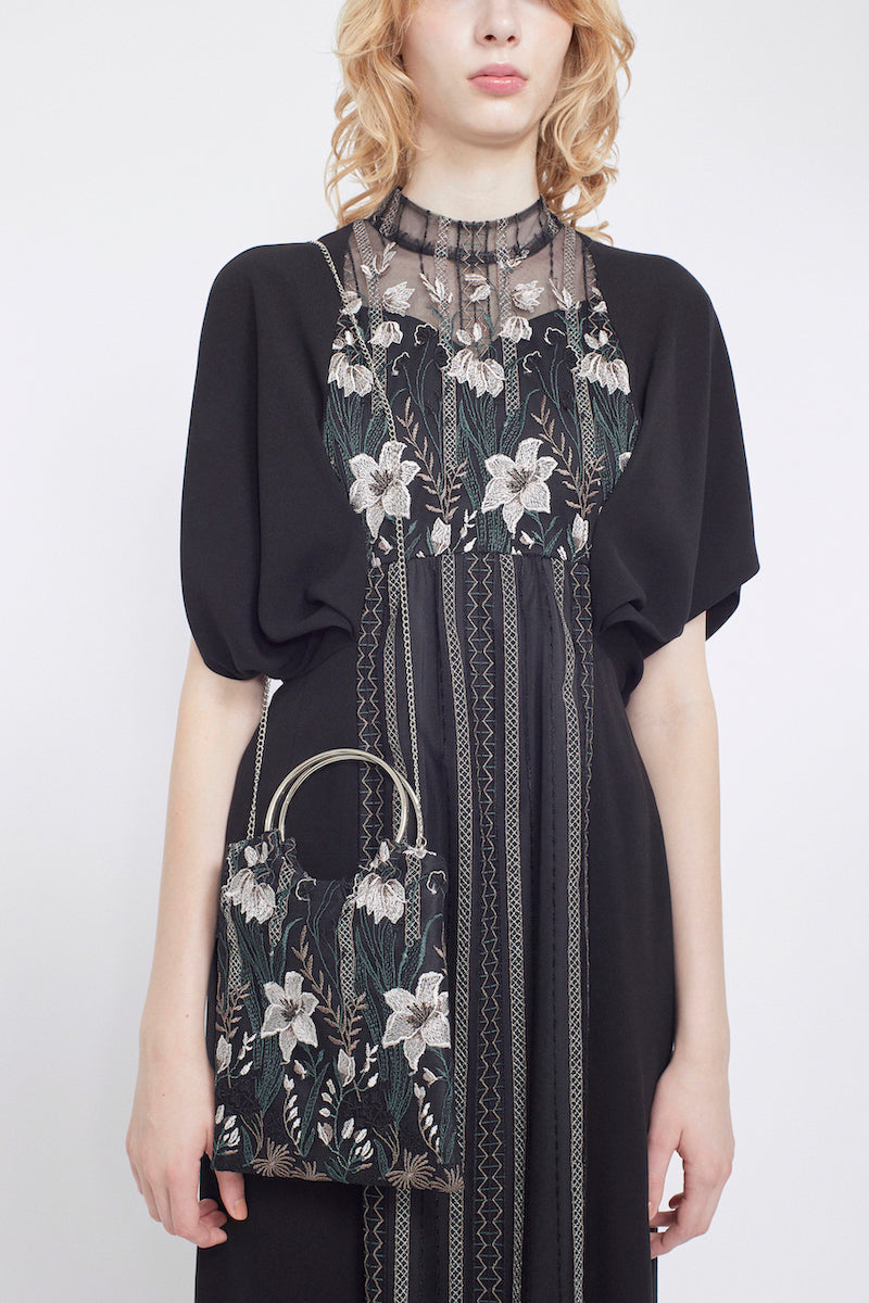 Classic lace dress (Black)