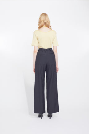 Ivy halfsleeve tops (Yellow)