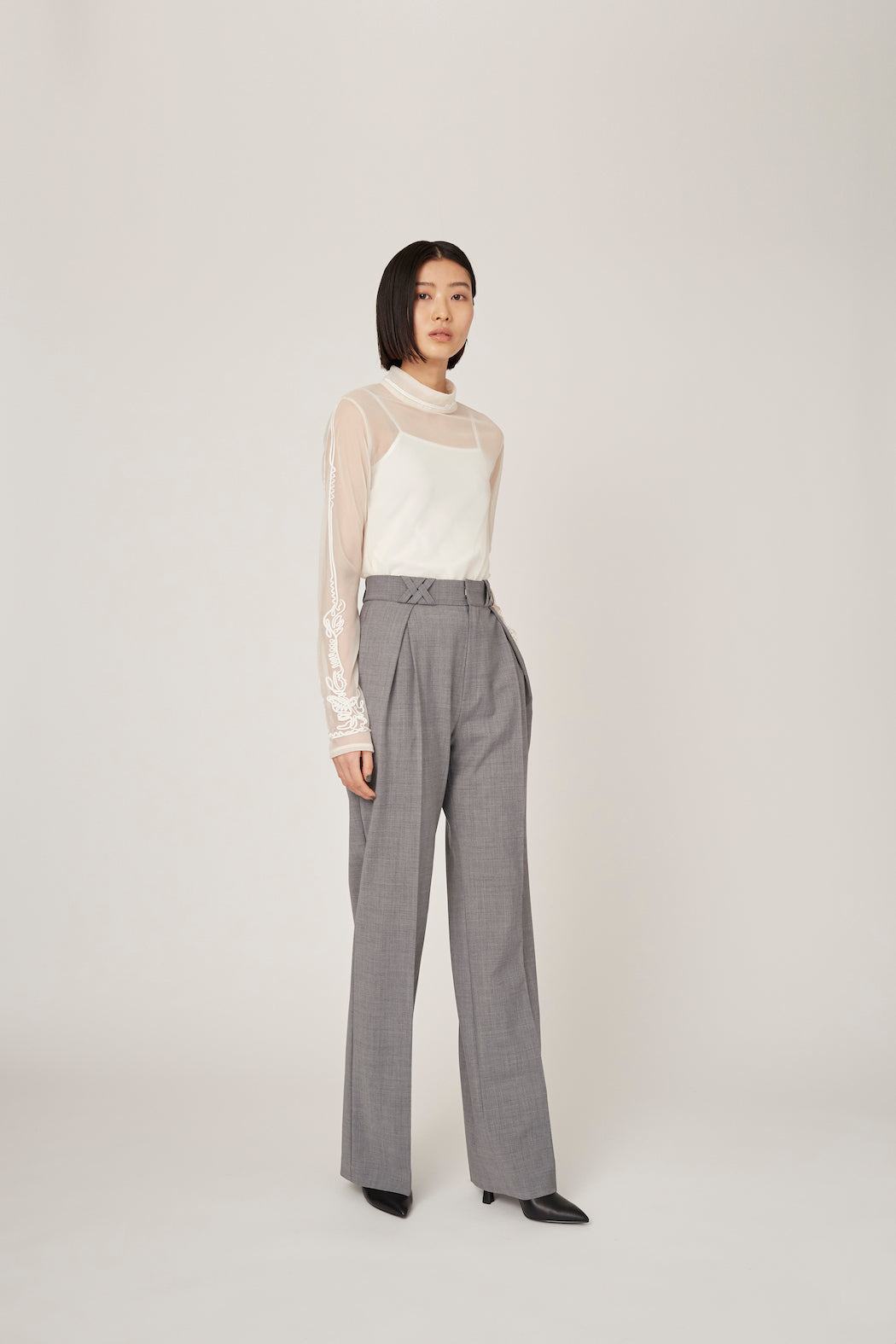 Ivy slacks (Gray)