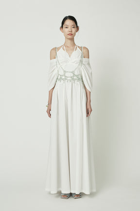 Blooming dress (White)