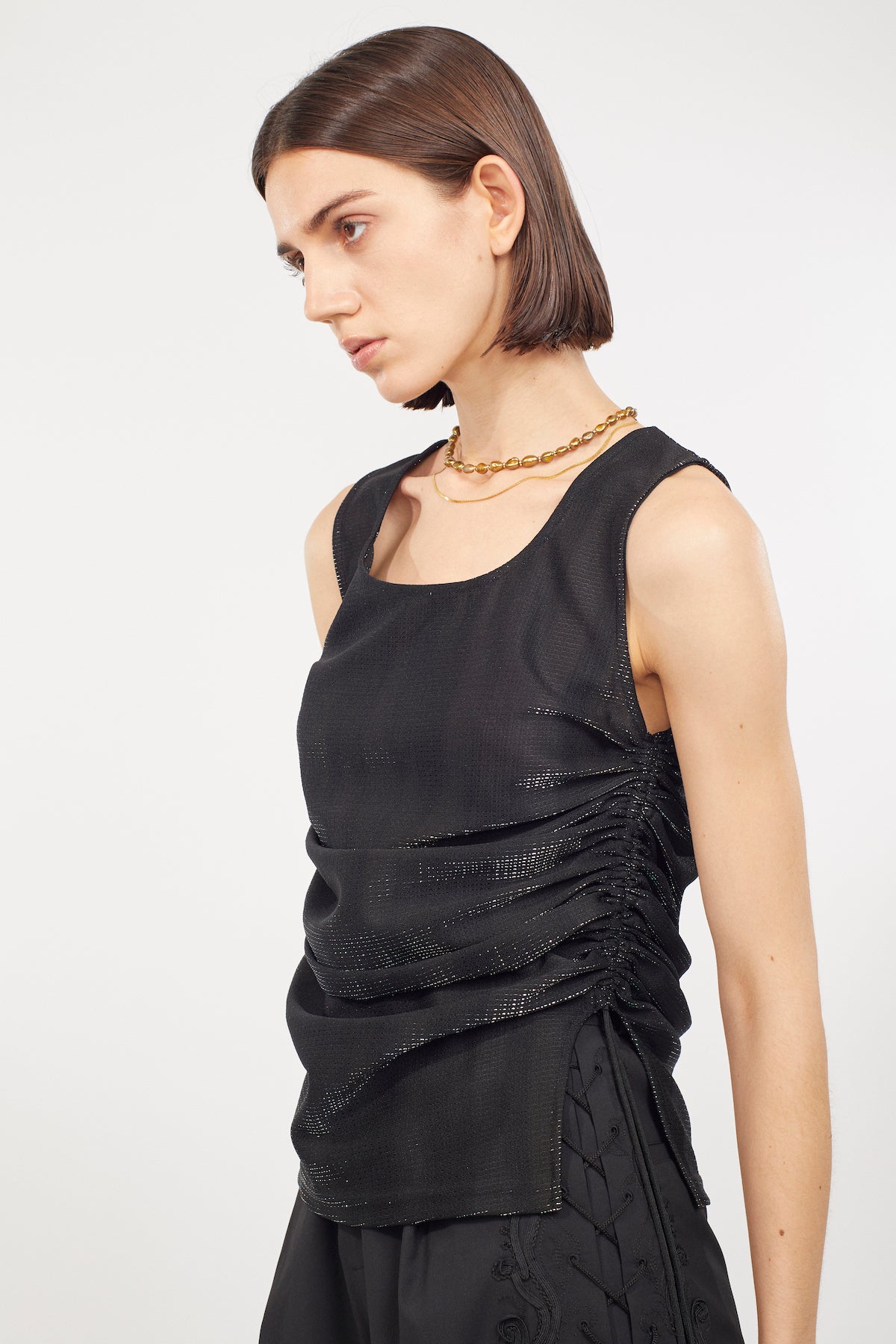 ″Effulgence″ tops (Black)