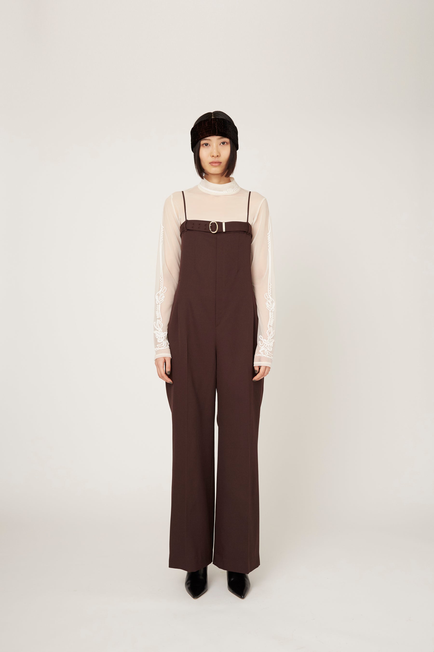 "Shenandoah" jumpsuit (Brown)